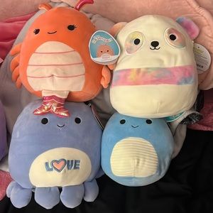 Squishmallow assorted random bundle of 4!